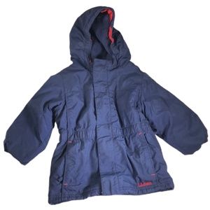 LL Bean boys toddler‘s Blue winter jacket size 2T